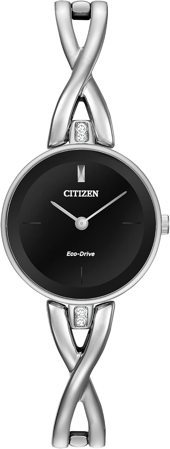 Citizen Eco-Drive Axiom Womens Watch, Stainless Steel, Crystal