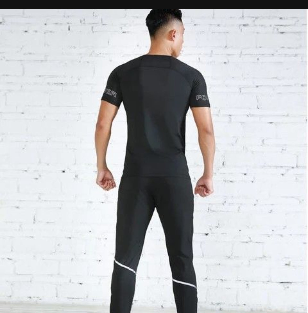 Three Piece Men's Compression Jogging Suit