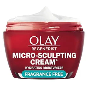 Olay Face Moisturizer, Regenerist Micro-Sculpting Cream for Women, Fragrance-Free