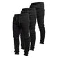 Ultra Performance 3 Pack Fleece Active Tech Joggers for Men, Mens Sweatpants with Zipper Pockets