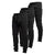 Ultra Performance 3 Pack Fleece Active Tech Joggers for Men, Mens Sweatpants with Zipper Pockets
