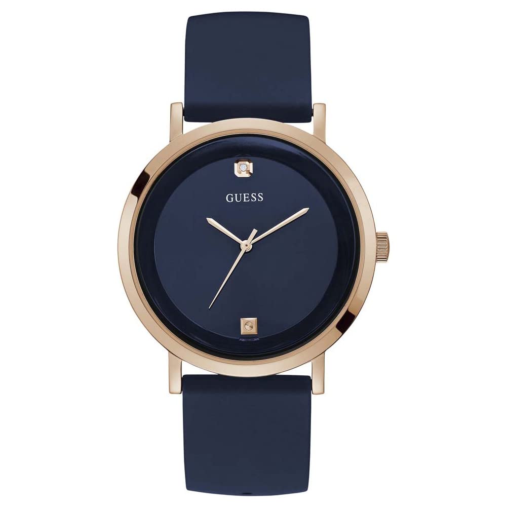 GUESS Stainless Steel Genuine Diamond Dial Watch