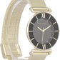 Anne Klein Women's Glitter Accented Mesh Bracelet Watch