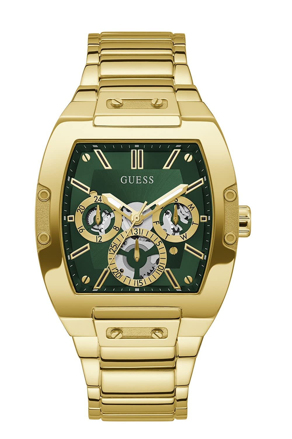 GUESS Men's Trend Tonneau 43mm Watch