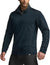 CQR Men's Thermal Fleece Quarter Zip Sweater, Outdoor Lightweight Long Sleeve Pullover, Casual Mock Neck Polo Sweaters