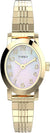 Timex Women's Cavatina Watch - TPearl Dial Gold-Tone Case