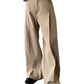 Verdusa Men's Wide Leg Pants Business Casual Dress Pants with Pockets