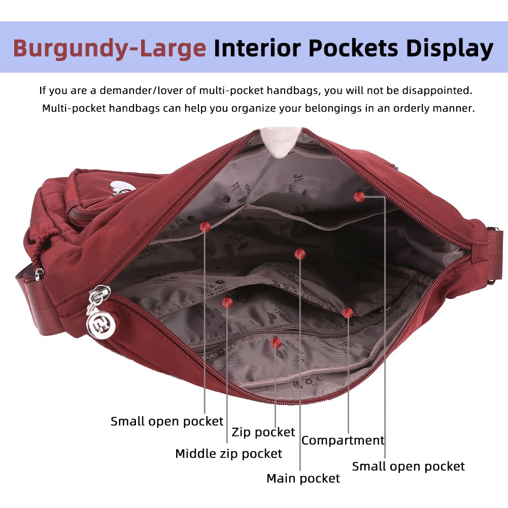 MINTEGRA Women Shoulder Handbag Roomy Multiple Pockets Bag Ladies Crossbody Purse Fashion Tote Top Handle Satchel