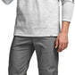 CQR Men's Thermal Fleece Quarter Zip Sweater, Outdoor Lightweight Long Sleeve Pullover, Casual Mock Neck Polo Sweaters