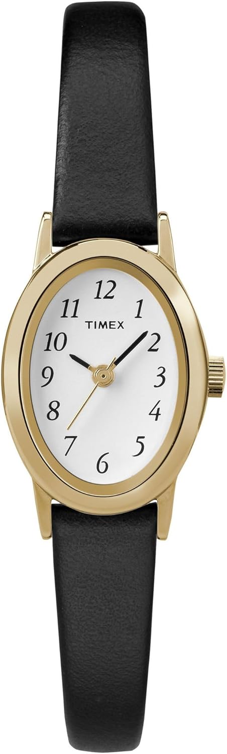 Timex Women's Cavatina Watch - TPearl Dial Gold-Tone Case