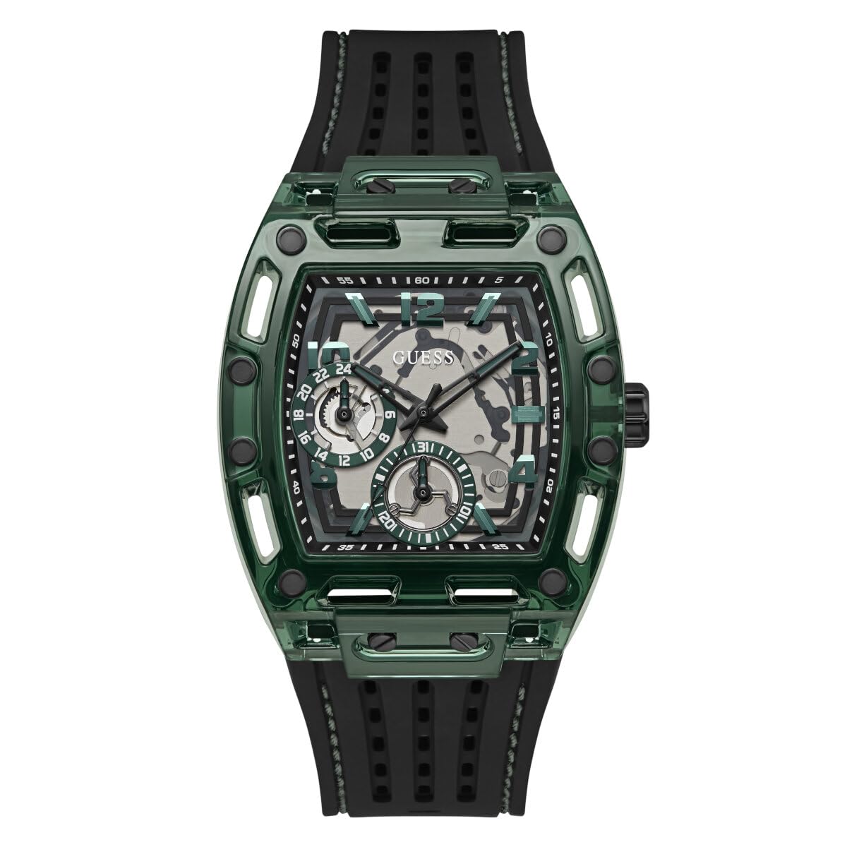 GUESS Men's Trend Tonneau 43mm Watch