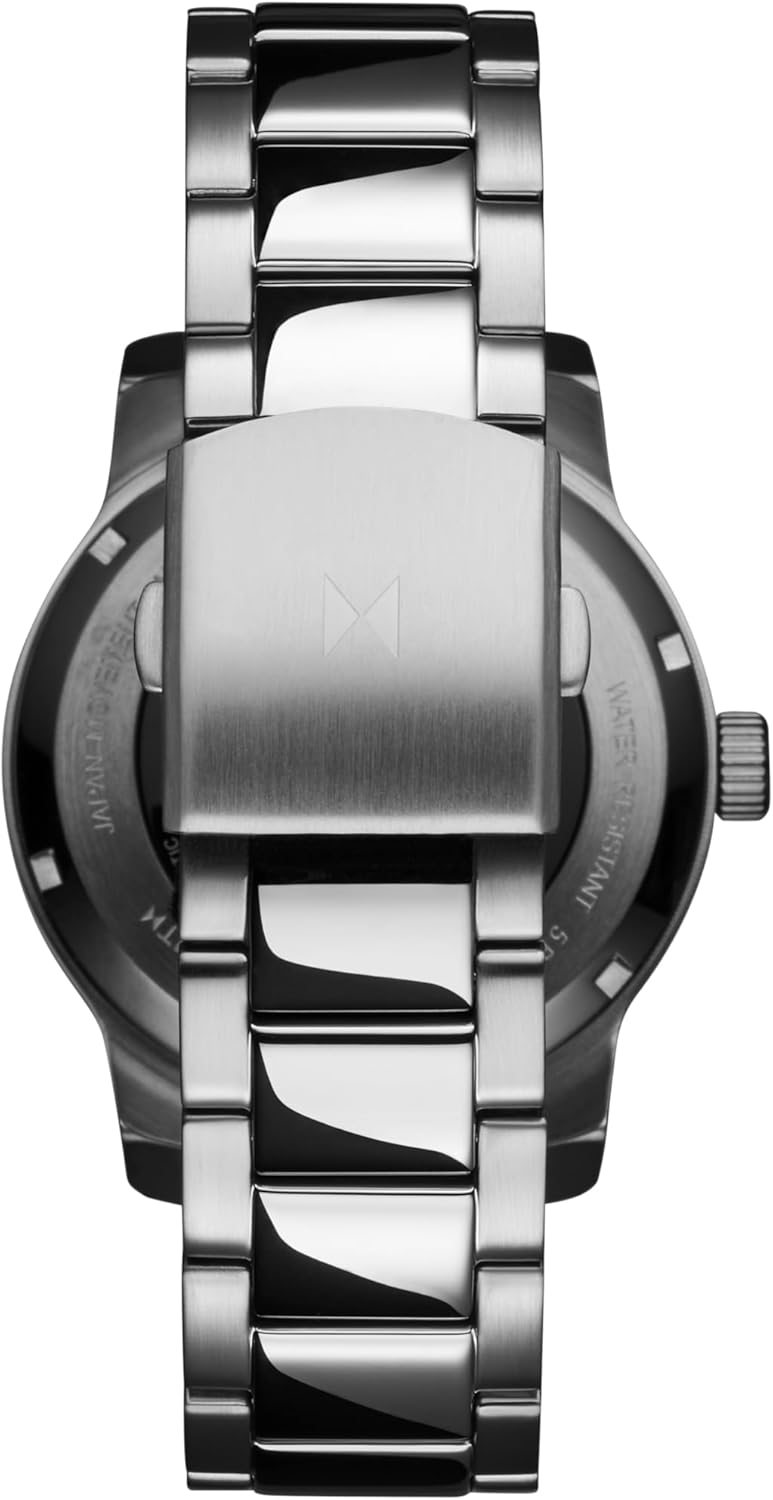 MVMT Classic II Men's 3 Hand Automatic Watch, Stainless Steel Water Resistant up to 5ATM/50 Meters - Everyday Sport Wear for Him - 42mm