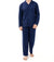 DAVID ARCHY Mens Pajamas Set Soft Cotton Notched Collar Pajamas for Men Long Sleeve Mens Sleepwear with Pockets & Front Fly