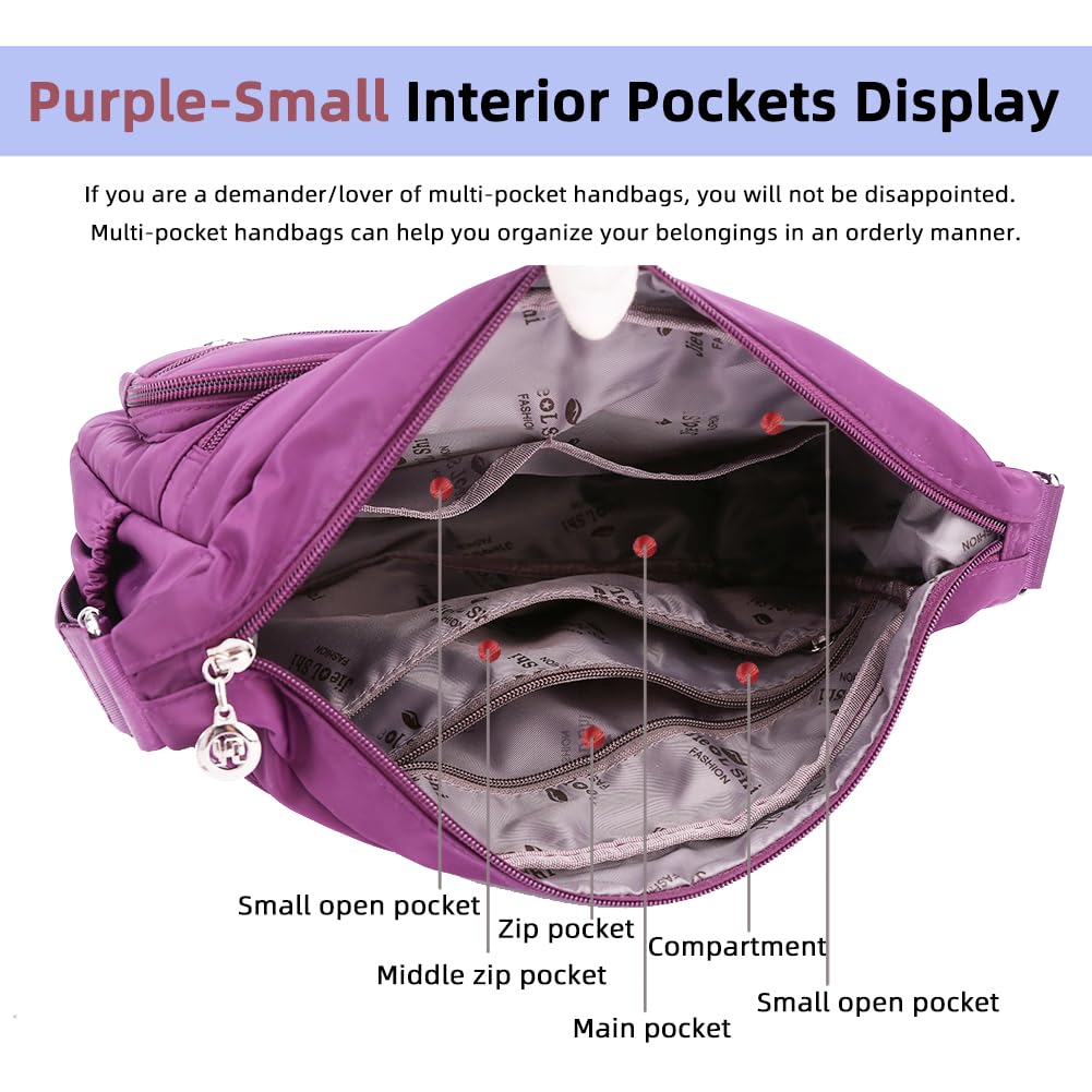 MINTEGRA Women Shoulder Handbag Roomy Multiple Pockets Bag Ladies Crossbody Purse Fashion Tote Top Handle Satchel