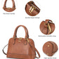 LOVEVOOK Purse for Women Small Crossbody Bags Classic Double Zip Top Handle Dome Satchel Bag