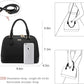 LOVEVOOK Purse for Women Small Crossbody Bags Classic Double Zip Top Handle Dome Satchel Bag