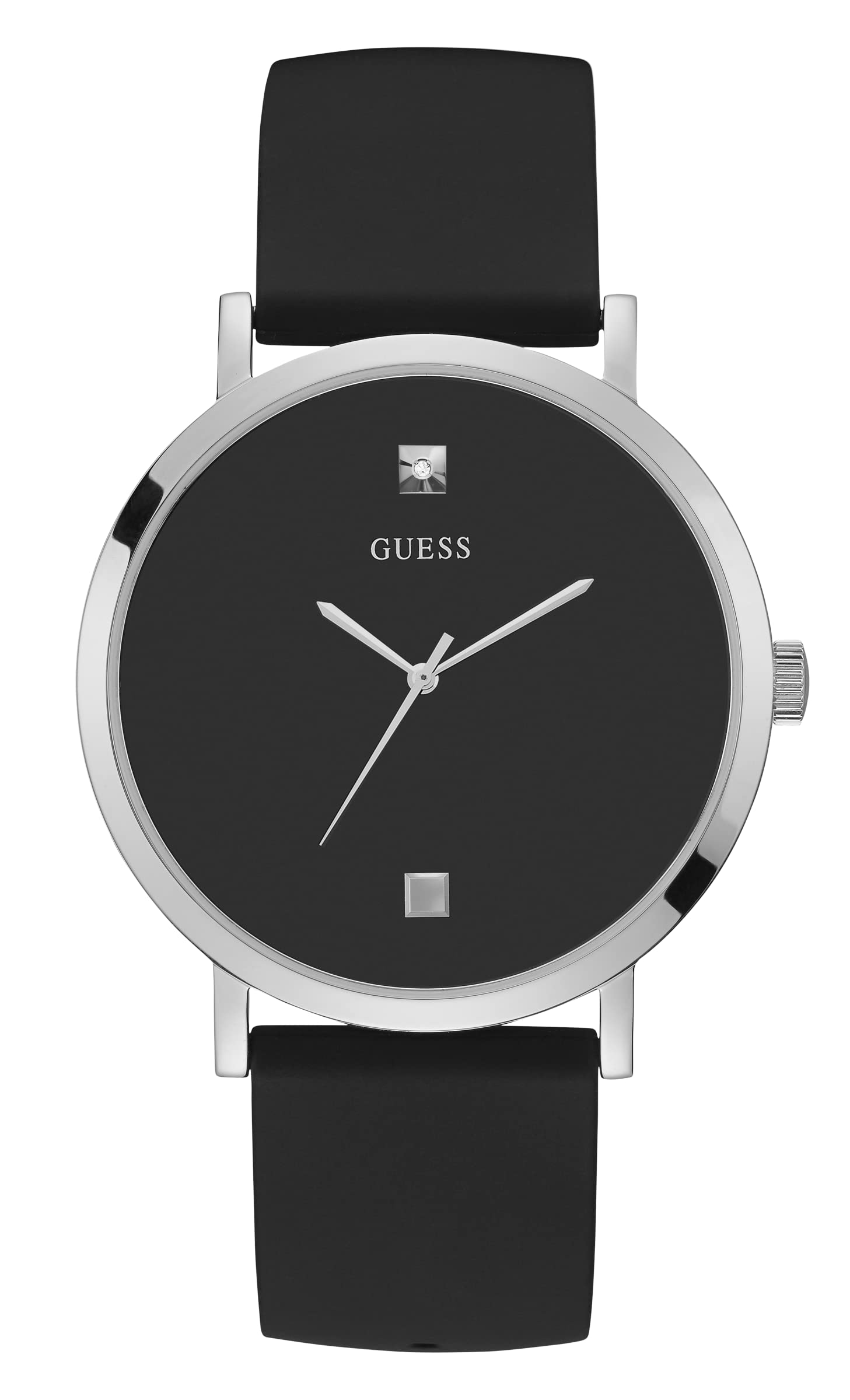 GUESS Stainless Steel Genuine Diamond Dial Watch