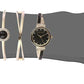 Anne Klein Women's Premium Crystal Accented Watch and Bangle Set