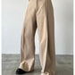 Verdusa Men's Wide Leg Pants Business Casual Dress Pants with Pockets