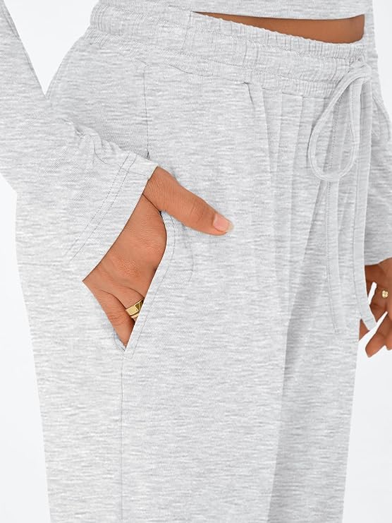 Trendy Queen Women's 2 Piece Matching Lounge Set Long Sleeve Slightly Crop Top Wide
                        </div></div>
                  </details>
                </div><div class=