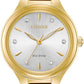 Citizen Eco-Drive Corso Womens Watch, Stainless Steel, Diamond