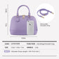 LOVEVOOK Purse for Women Small Crossbody Bags Classic Double Zip Top Handle Dome Satchel Bag
