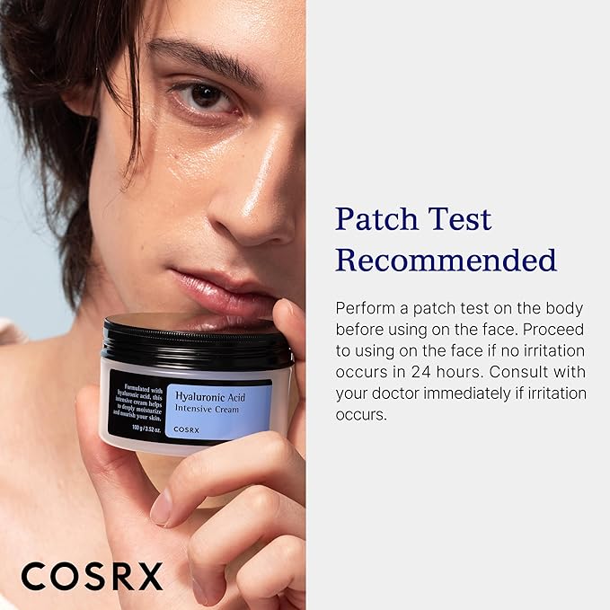 COSRX Hyaluronic Acid Moisturizing Cream, Long-lasting Hydration, Rich Moisturizer for Sensitive Skin