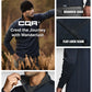 CQR Men's Thermal Fleece Quarter Zip Sweater, Outdoor Lightweight Long Sleeve Pullover, Casual Mock Neck Polo Sweaters
