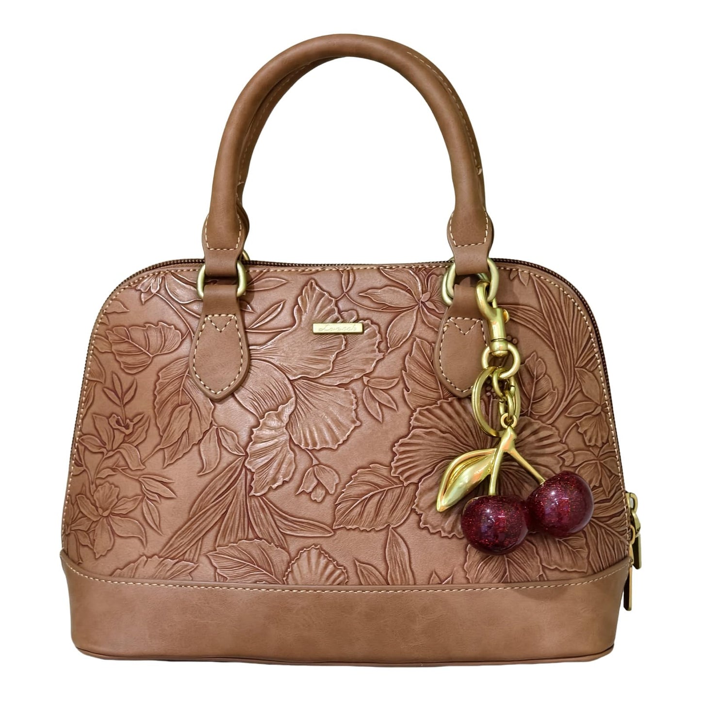 LOVEVOOK Purse for Women Small Crossbody Bags Classic Double Zip Top Handle Dome Satchel Bag