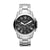 Fossil Men's Grant Quartz Stainless Steel and Leather Chronograph Watch