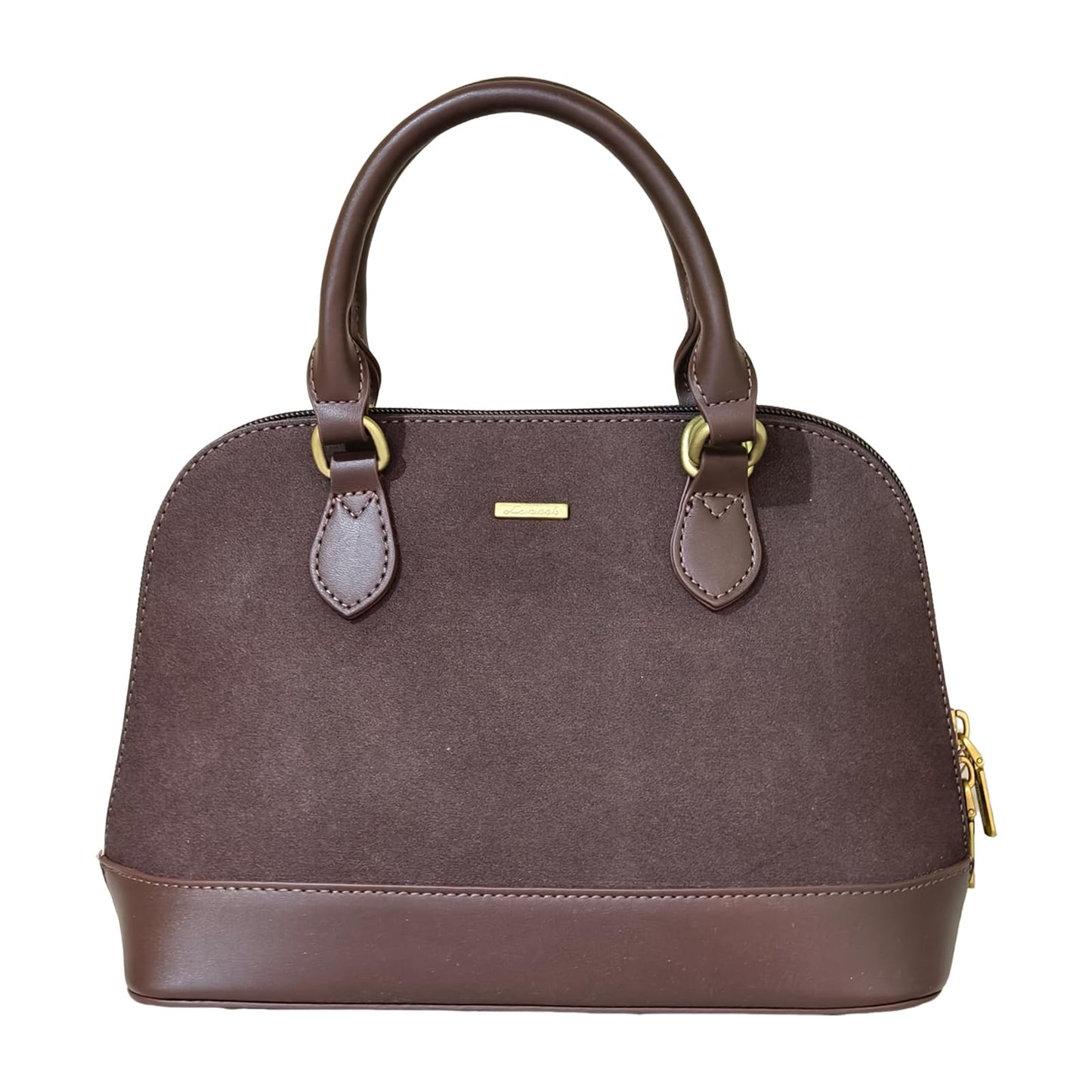 LOVEVOOK Purse for Women Small Crossbody Bags Classic Double Zip Top Handle Dome Satchel Bag