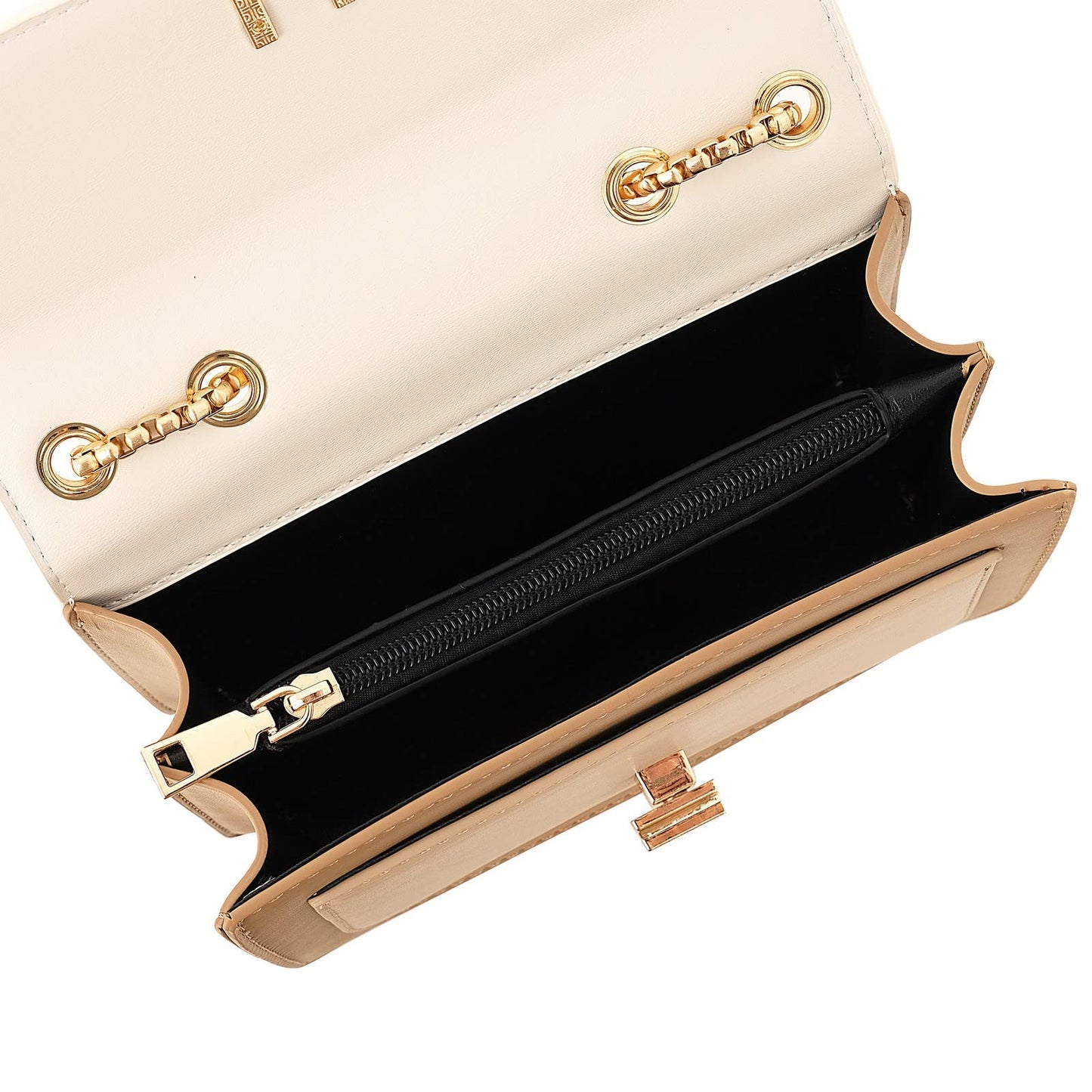 Color-Block Crossbody Bags for Women Leather Cross Body Purses Cute Designer Handbags Shoulder Bag Medium Size