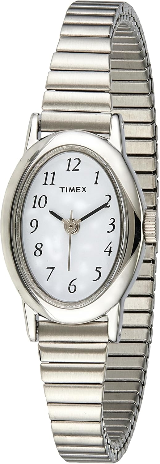 Timex Women's Cavatina Watch - TPearl Dial Gold-Tone Case