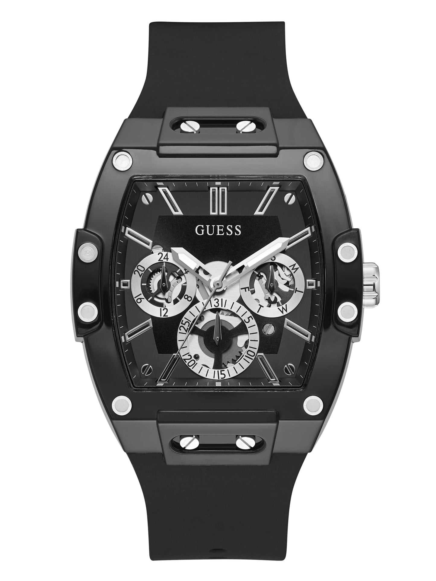 GUESS Men's Trend Tonneau 43mm Watch