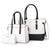 Montana West 3PCS Purses for Women Tote Bag and Wallet Set Shoulder Satchel Handbags