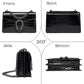 MYHOZEE Crossbody Bags for Women - Snake Printed Clutch Purses Leather Chain Shoulder Bags Evening Handbags