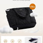 LOVEVOOK Puffer Tote Bag for Women, Puffy Work Handbag, Travel Shoulder Carry On Bag with Zipper for Teacher Nurse Gym