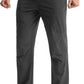 Libin Mens Hiking Pants Lightweight Tactical Cargo Pants Quick Dry Water Resistant Stretchy Straight Leg Travel Trousers