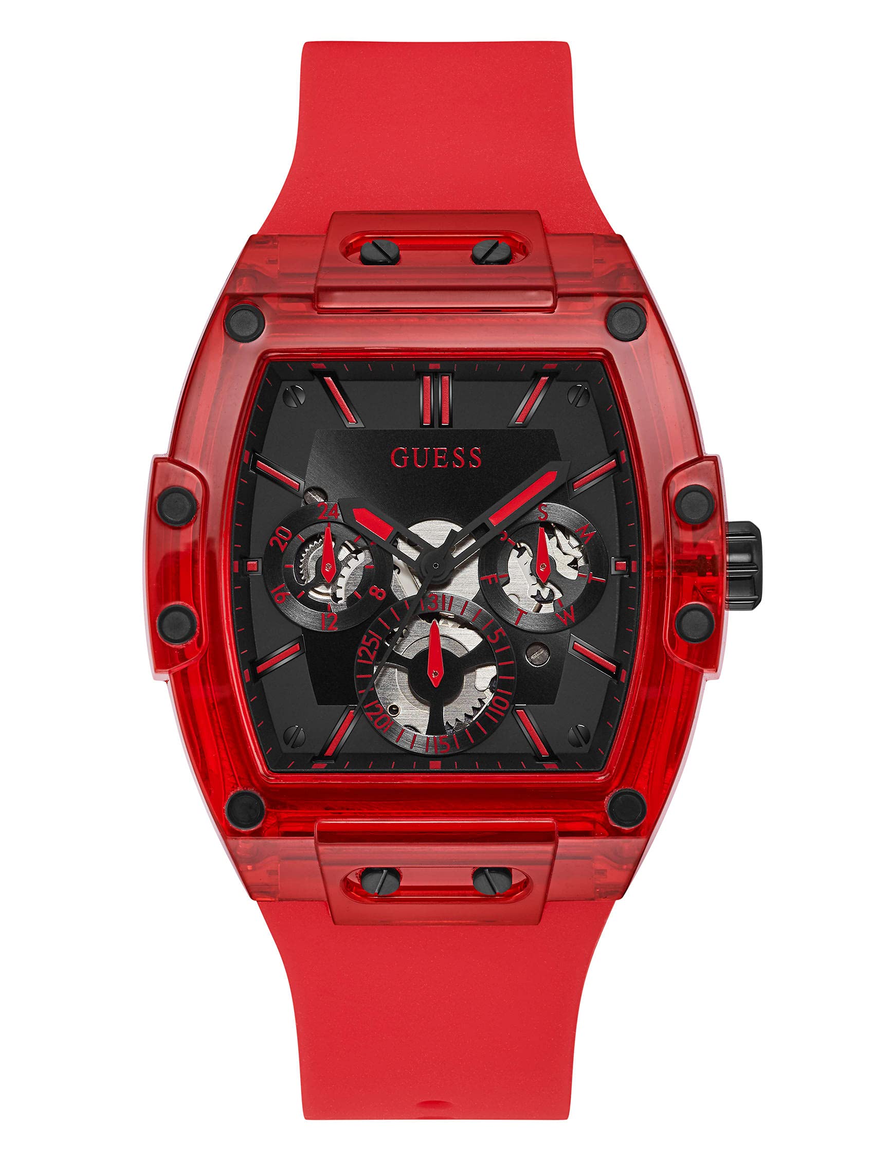 GUESS Men's Trend Tonneau 43mm Watch
