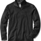 CQR Men's Thermal Fleece Quarter Zip Sweater, Outdoor Lightweight Long Sleeve Pullover, Casual Mock Neck Polo Sweaters