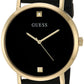 GUESS Stainless Steel Genuine Diamond Dial Watch