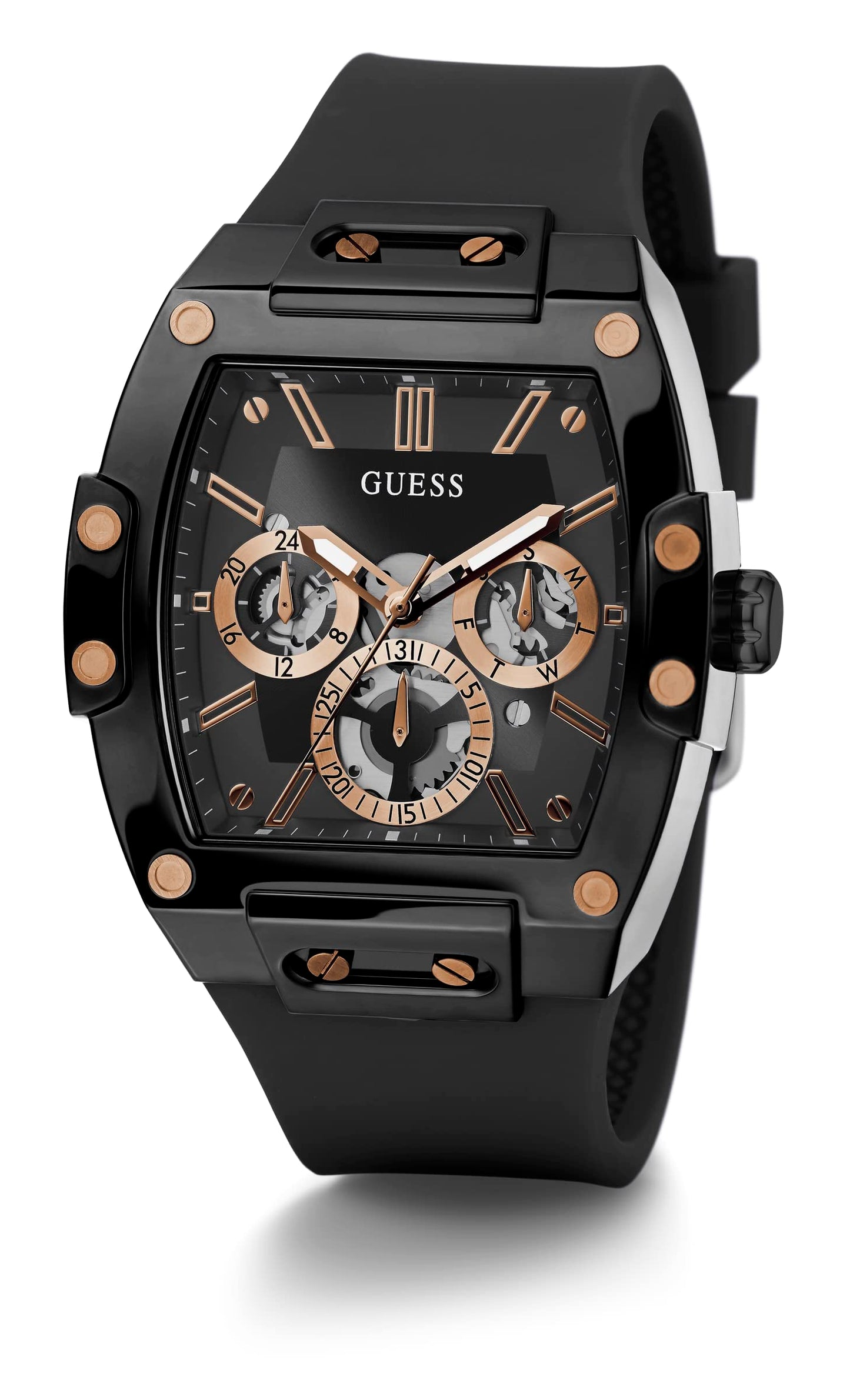 GUESS Men's Trend Tonneau 43mm Watch