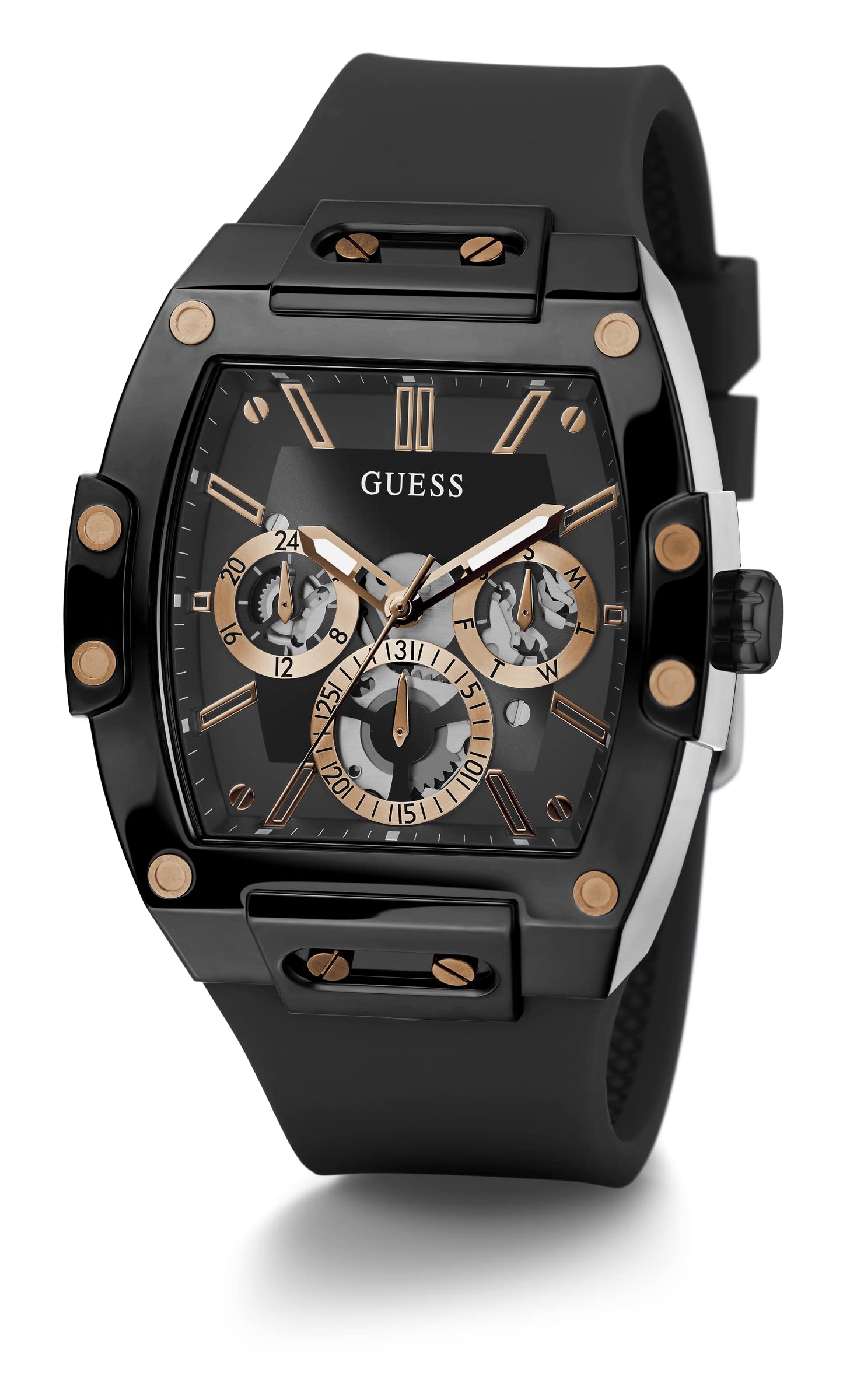 GUESS Men's Trend Tonneau 43mm Watch