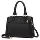LOVEVOOK Purses and Handbags for Women, Tote Shoulder Bag Satchel Black Purse and PU Leather Top Handle for ladies