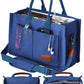 FIORETTO Canvas Tote Bag for Women with Zipper Closure & Individual Compartments for Work College for Teacher & Nurse