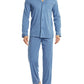 DAVID ARCHY Mens Pajamas Set Soft Cotton Notched Collar Pajamas for Men Long Sleeve Mens Sleepwear with Pockets & Front Fly