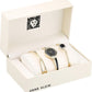 Anne Klein Women's Premium Crystal Accented Watch and Bangle Set