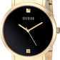 GUESS Stainless Steel Genuine Diamond Dial Watch