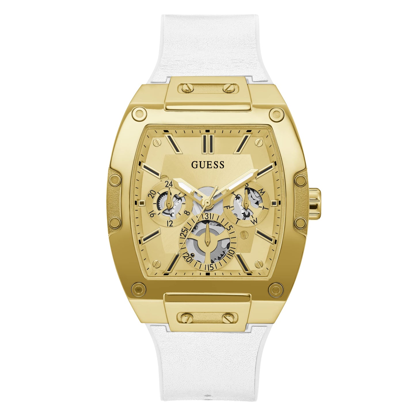 GUESS Men's Trend Tonneau 43mm Watch