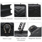 MYHOZEE Crossbody Bags for Women - Snake Printed Clutch Purses Leather Chain Shoulder Bags Evening Handbags